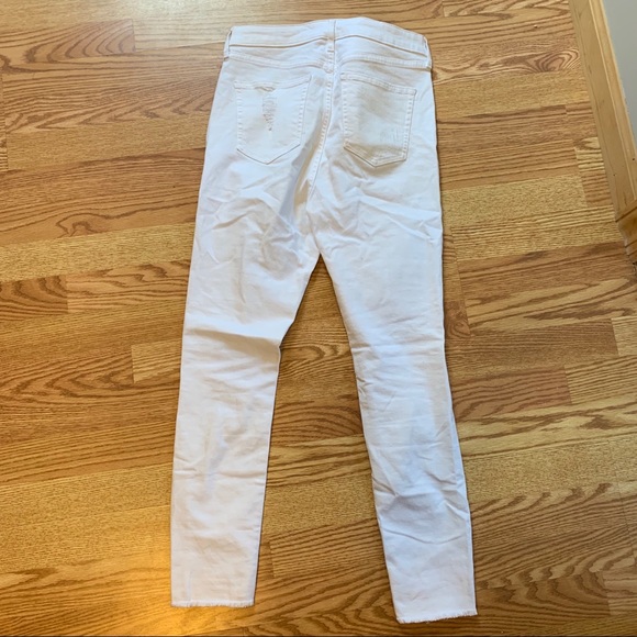 white ripped skinny jeans - Picture 5 of 5